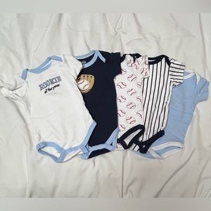 Luvable Friends Onesie Bundle Newborn